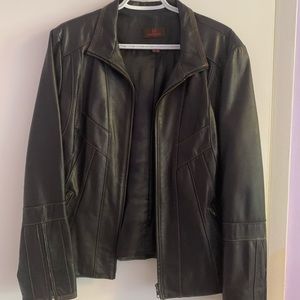Danier women’s leather jacket size large